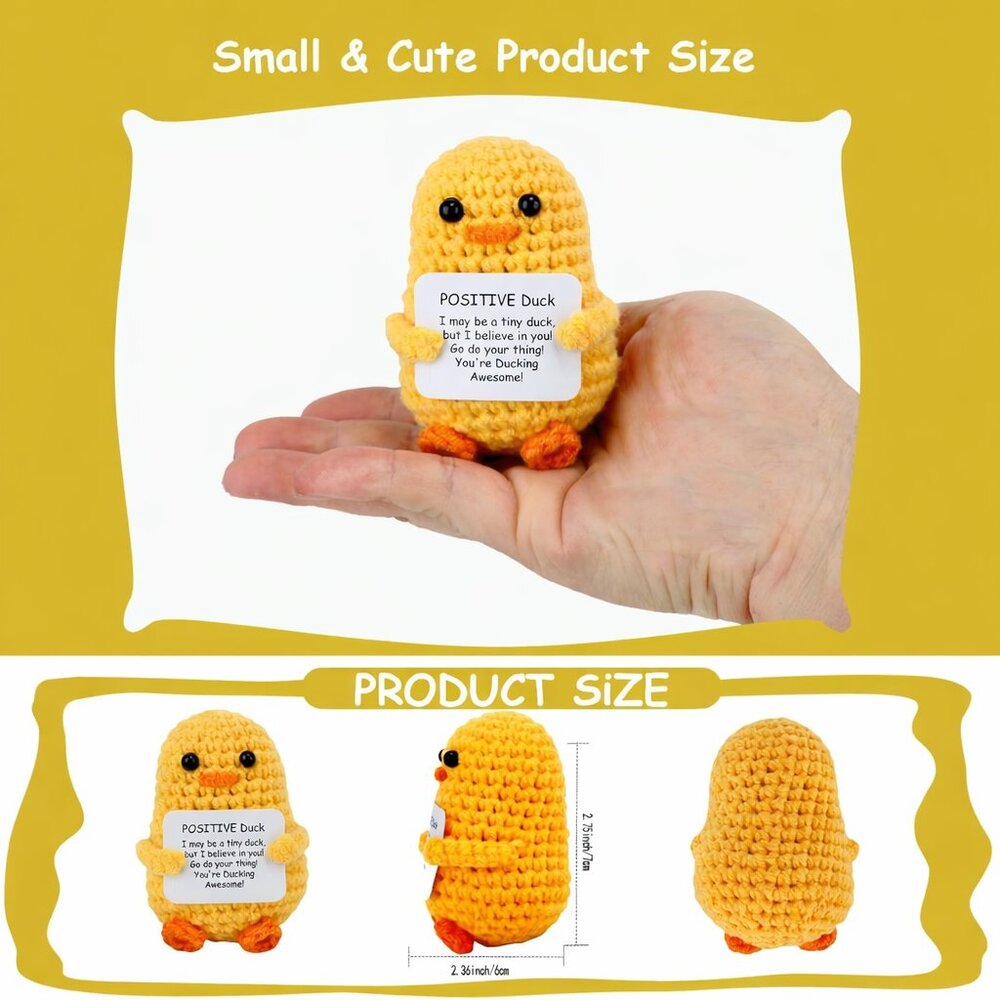 Mini Crochet With Positive Messages - Picture 5 of 6